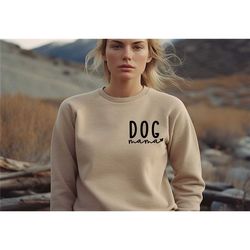 dog mama sweatshirt, mothers day sweatshirt, pocket dog