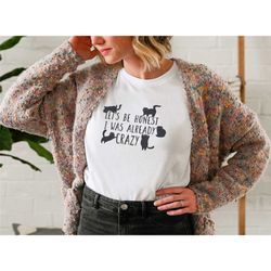 cat t-shirt, crazy cat lady gift, gift for