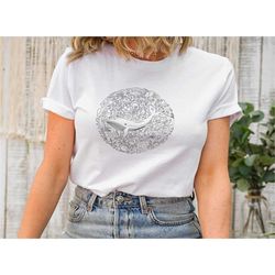 ocean life shirt, whale shirt, sea creatures shirt,
