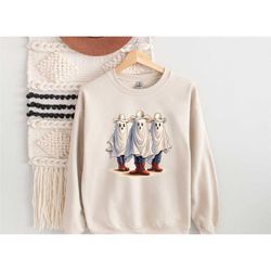 cowboy ghost shirt, boot scootin spooky sweatshirt, halloween
