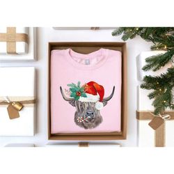 mooey christmas sweatshirt, christmas heifer shirt, xmas cow