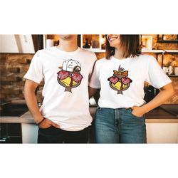 thanksgiving couple shirt turkey faces thanksgiving shirt for