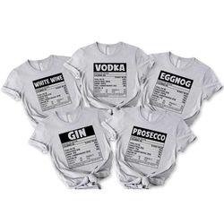 thanksgiving nutrition food shirts, thanksgiving food shirt, matching