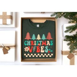 christmas vibes sweatshirt for women, christmas sweatshirt, winter