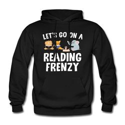 reading hoodie. book lover gift. reading gift. bookworm