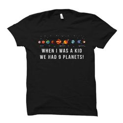 planets shirt. space shirt. funny astronomy shirt. astronomy