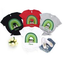 custom disney st. patrick's day shirt, personalized mickey and minnie shirt, irish shirt, disney vacation shirt, gift fo