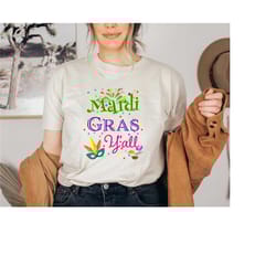 mardi gras y'all shirt, mardi gras carnival party shirt, crawfish shirt, mardi gras shirt, new orleans shirt, louisiana