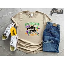 it's time for party gras shirt, mardi gras carnival party shirt, crawfish shirt, new orleans shirt, parade shirt, mardi