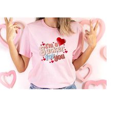i'm a sucker for you shirt, anniversary shirt, happy valentine's day shirt, couple shirt, love shirt, heart shirt, gift