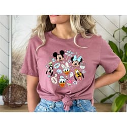 disney summer shirt, mickey and friends shirt, disney