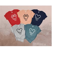 personalized disney 2024 shirt, disney family matching shirt, disney castle shirt, disneyworld shirt, disneyland shirt,