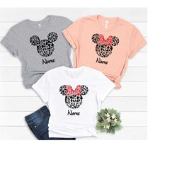disney mickey minnie t-shirts, custom disney shirts, disneyland vacation tees, women minnie mouse shirt, disney trip shi
