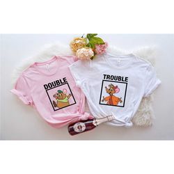 jaq and gus shirt, double trouble shirt, disney