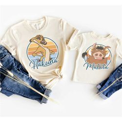 retro hakuna matata shirt, animal kingdom shirt, disney