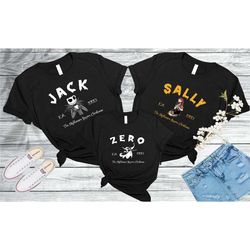 jack and sally shirt, oogie boogie halloween shirt,