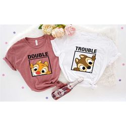 chip and dale shirt, double trouble shirt, chip
