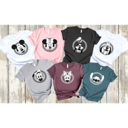 disney family vacation shirts, mickey and minnie shirts,