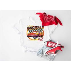 vintage lightning mcqueen shirt, retro disney cars, piston