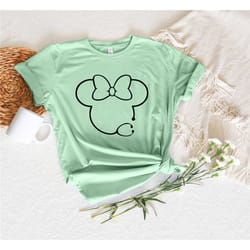 disney nurse shirt, minnie nurse shirt, disney medical