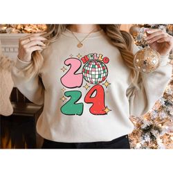 hello 2024 t-shirt, happy new year t-shirt, christmas