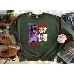 disney villains christmas shirt, maleficent evil queen ursula