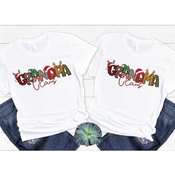 grandma claus sweatshirt, christmas nana shirt, christmas grandma