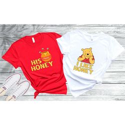 winnie the pooh and honey shirt, disney winnie