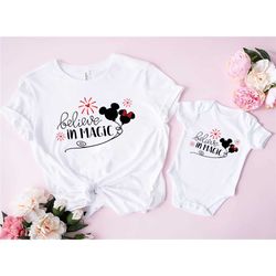 believe in magic shirt, disney magic shirt, believe