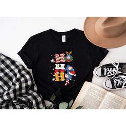 eeyore christmas shirt, eeyore ho ho ho shirt,