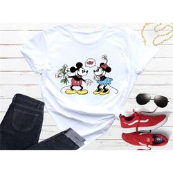 disney couple shirts, mickey and minnie mouse love