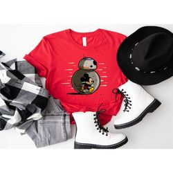 bb8 ears t-shirt, star wars bb-8 mickey mouse