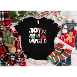joy to the world disney christmas shirt, epcot