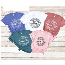 warning 2023 trip in progress, girl's trip shirt,