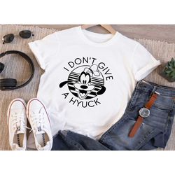 goofy i don't give a hyuck shirt, disney