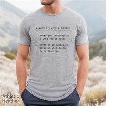 princess bride classic blunders premium shirt | unisex | funny 80s movie sweatshirt | movie princess bride vizzini t-shi