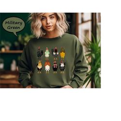 christmas chicken sweatshirt, christmas chicken tree lights hoodie, christmas chicken lover sweatshirt, christmas farm a