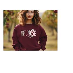 nurse valentines day sweatshirt, valentine nurse sweatshirt, labor rn nicu pediatric nurse valentine sweatshirt, nurse l