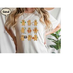 nurse gingerbread men shirt, nurse christmas t-shirt, cute nurse gingerbread shirt, christmas nursing tee, nursing stude