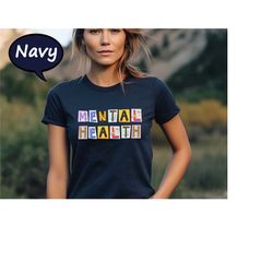 retro mental health shirt, mental health matters t-shirt, mental health graphic tee, mental health awareness shirt, heal