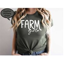 farm girl shirt, farm life t-shirt, country girl shirt, farm wife shirt, cute farm girl tee, funny farmer shirt, western