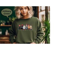 christmas chicken sweatshirt, christmas chicken tree lights sweatshirt, christmas chicken lover hoodie, christmas farm a