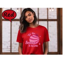 tis the season to sparkle shirt, merry and bright t-shirt, christmas matching family shirt, cute christmas shirt, tis th