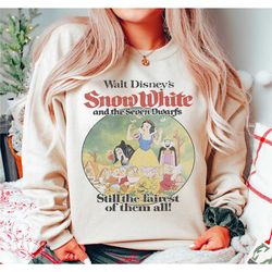 disney snow white still the fairest of them all t-shirt, disney princess shirt, disneyland trip family matching shirt, m