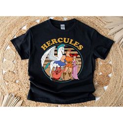 disney hercules characters retro t-shirt, disney family trip t-shirt, disneyland trip family matching outfits shirt, mag