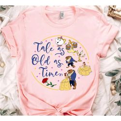 disney beauty and the beast tale as old as time shirt, disney family trip shirt, disneyland trip family matching outfits