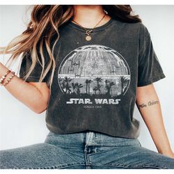 star wars rogue one palm tree death star graphic t-shirt, star wars tee, magic kingdom, walt disney world, disneyland fa
