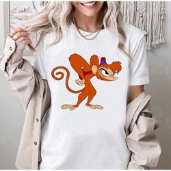 disney aladdin angry abu 90s t-shirt, aladdin characters shirt, disneyland trip family matching shirt, walt disney world