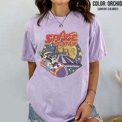 vintage disney space mountain shirt, retro disney astronaut shirt, vintage disney shirt, walt disney world shirt, disney