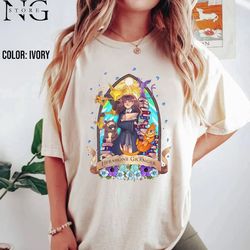 hermione granger x poke.mon t-shirt, hp characters shirt, wizard shirt, wizarding world, hogwarts castle, hp fan gift, h